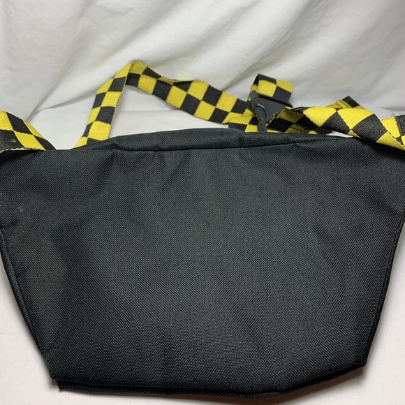 Bascom Projects Los Angeles Fanny Pack Black Yellow Checkerboard - Picture 6 of 6